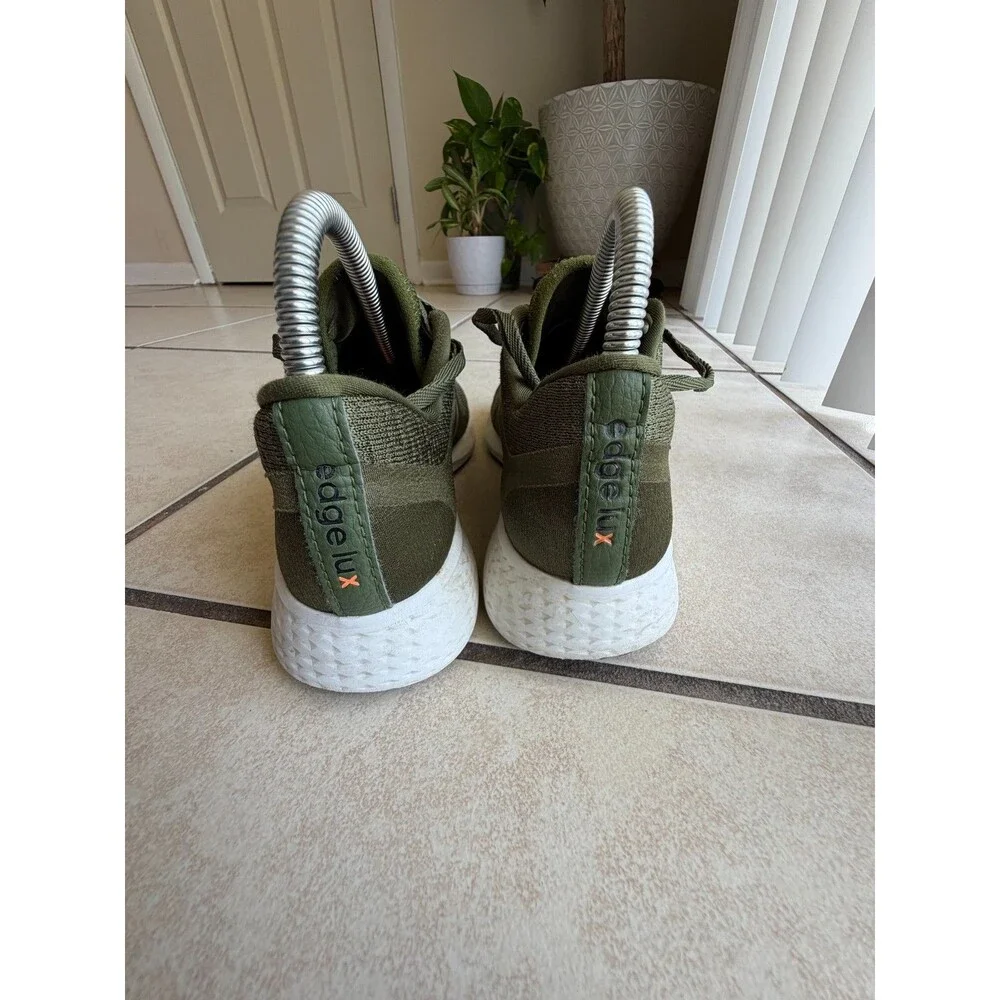 Adidas Edge Lux 3 Olive Green Women's Running Shoes Size 6 Sneakers Bounce